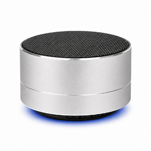 Беспроводная Bluetooth колонка MuzOn, серебристая