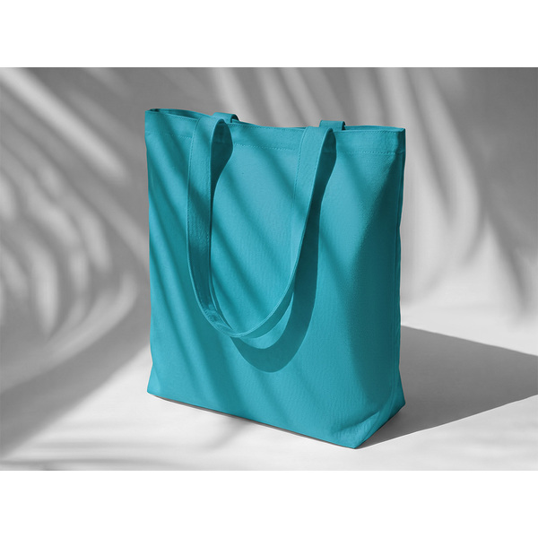 Сумка из плотного хлопка «Carryme 220», бирюзовый 320C NEW