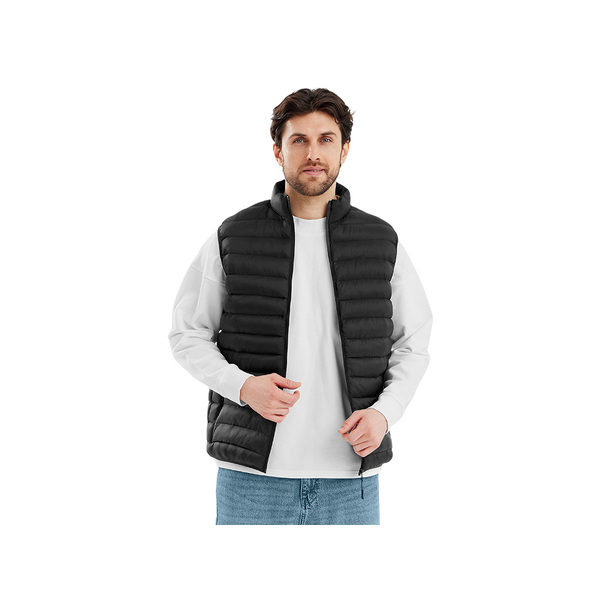 Стеганый жилет "Uniqloud", черный