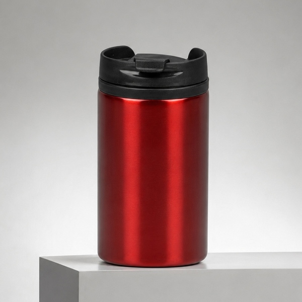 Термокружка "Jar" 250 мл, красный (P)