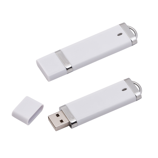 Флеш-карта USB 8GB "Абсолют", белая#
