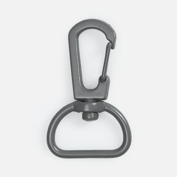 Застежка-карабин Snap Hook, M, серая