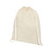 Рюкзак со шнурком Tenes из хлопка плотностью 140 г/м2, natural