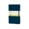 Записная книжка Moleskine Classic (нелинованный) в твердой обложке, Large (13х21см), голубой сапфир