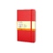 Записная книжка Moleskine Classic (в линейку) в твердой обложке, Pocket (9x14см), красный