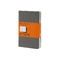 Записная книжка Moleskine Cahier (в линейку, 3 шт.), Pocket (9х14см), серый