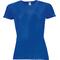 Футболка женская Sporty Women 140 ярко-синяя, размер XS
