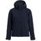 Куртка женская Hooded Softshell темно-синяя, размер S