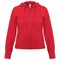 Толстовка женская Hooded Full Zip красная, размер XS
