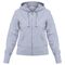 Толстовка женская Hooded Full Zip серый меланж, размер XXL